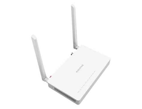 Terminal de Red Óptica (ONT/ONU) con Router + WiFi (2.4GHz) + CATV (RF